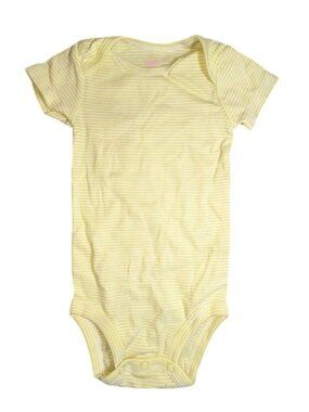 🐲3 FOR $9🦄 Carter's Short Sleeve Unisex Striped Onesie Bodysuit Top Tee Bright